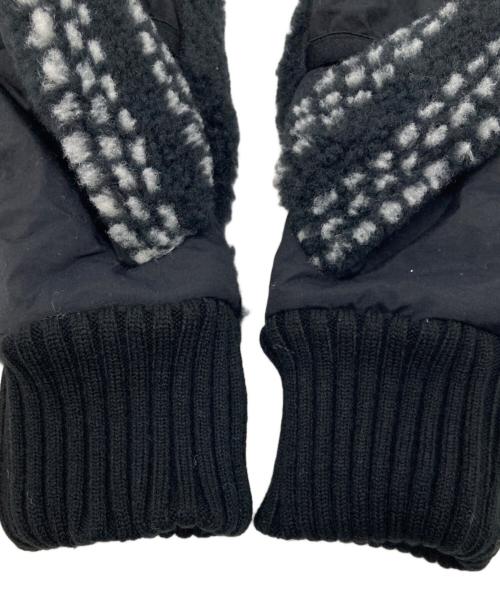 HELLY HANSEN（ヘリーハンセン）HELLY HANSEN (ヘリーハンセン) DESCENDANT (ディセンダント) MTTN MITTEN FIBERPILE ブラック 未使用品の古着・服飾アイテム