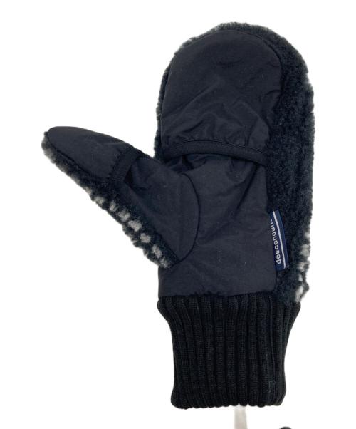 HELLY HANSEN（ヘリーハンセン）HELLY HANSEN (ヘリーハンセン) DESCENDANT (ディセンダント) MTTN MITTEN FIBERPILE ブラック 未使用品の古着・服飾アイテム