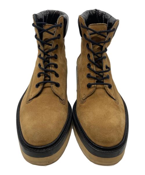 PIERRE HARDY（ピエールアルディ）PIERRE HARDY (ピエールアルディ) レースアップワークブーツ ブラウン サイズ:37の古着・服飾アイテム