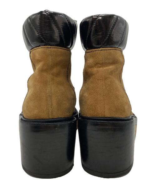 PIERRE HARDY（ピエールアルディ）PIERRE HARDY (ピエールアルディ) レースアップワークブーツ ブラウン サイズ:37の古着・服飾アイテム