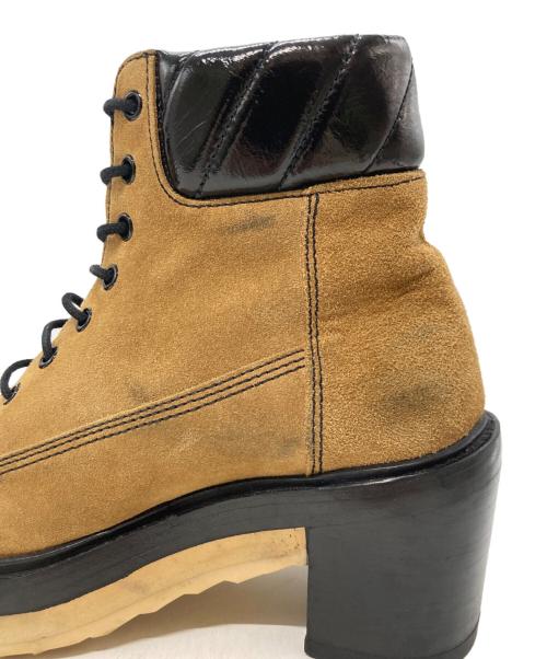 PIERRE HARDY（ピエールアルディ）PIERRE HARDY (ピエールアルディ) レースアップワークブーツ ブラウン サイズ:37の古着・服飾アイテム