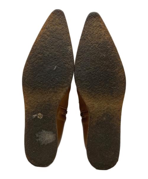 BOTTEGA VENETA（ボッテガベネタ）BOTTEGA VENETA (ボッテガベネタ) サイドジップロングブーツ ブラウン サイズ:7の古着・服飾アイテム