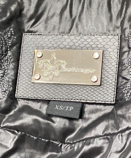 mackage（マッカージュ）mackage (マッカージュ) フーデッドダウンコート ブラック サイズ:XSの古着・服飾アイテム