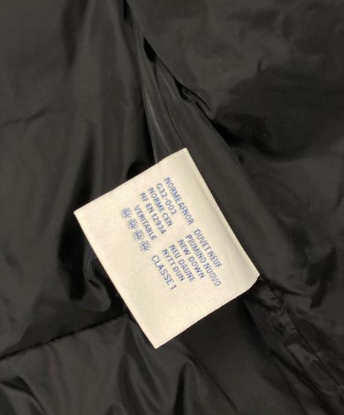 MONCLER（モンクレール）MONCLER (モンクレール) PIERCE フーデッドダウンジャケット ブラック サイズ:1の古着・服飾アイテム