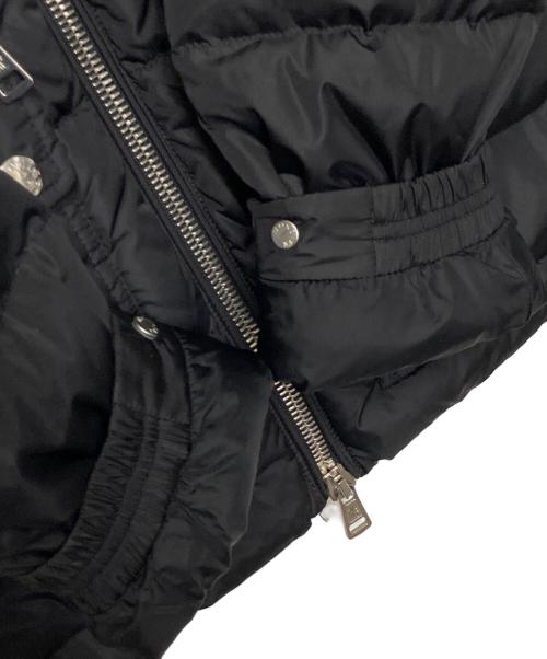 MONCLER（モンクレール）MONCLER (モンクレール) PIERCE フーデッドダウンジャケット ブラック サイズ:1の古着・服飾アイテム
