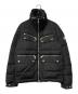 MONCLER（モンクレール）の古着「PIERCE フーデッドダウンジャケット」｜ブラック