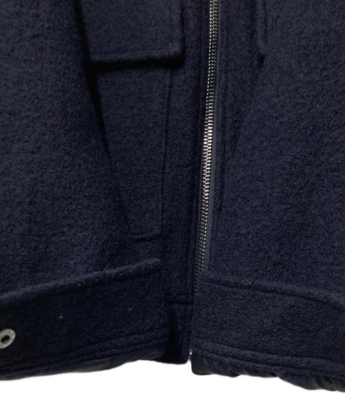 ZARA（ザラ）ZARA (ザラ) ウールジップブルゾン ネイビー サイズ:XLの古着・服飾アイテム