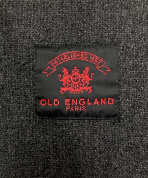 OLD ENGLAND（オールドイングランド）OLD ENGLAND (オールドイングランド) フーデッドダッフルコート グレー サイズ:表記無し(下記採寸参照)の古着・服飾アイテム