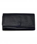 LOUIS VUITTONルイ ヴィトン）の古着「エピ ミュルティクレ4 4連キーケース」｜ネイビー×ブルー