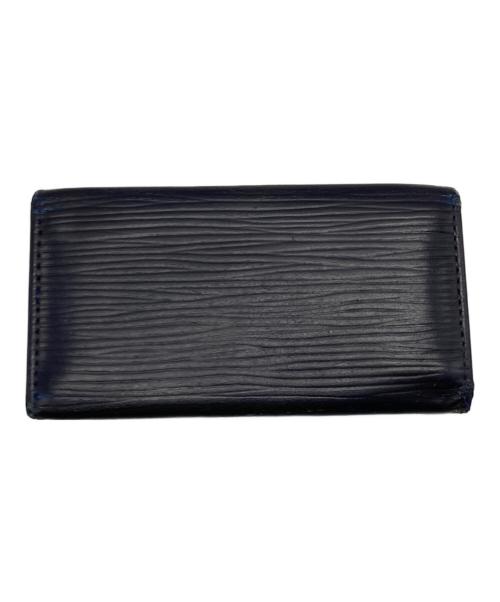 LOUIS VUITTON（ルイ ヴィトン）LOUIS VUITTON (ルイ ヴィトン) エピ ミュルティクレ4 4連キーケース ネイビー×ブルーの古着・服飾アイテム