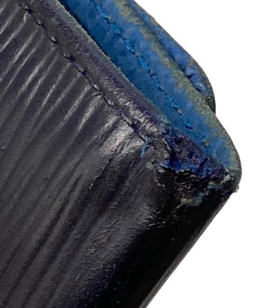 LOUIS VUITTON（ルイ ヴィトン）LOUIS VUITTON (ルイ ヴィトン) エピ ミュルティクレ4 4連キーケース ネイビー×ブルーの古着・服飾アイテム