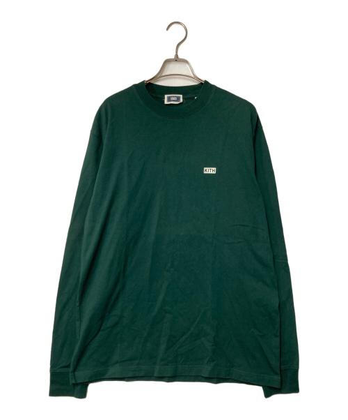 KITH（キス）KITH (キス) ロングスリーブカットソー グリーン サイズ:Mの古着・服飾アイテム