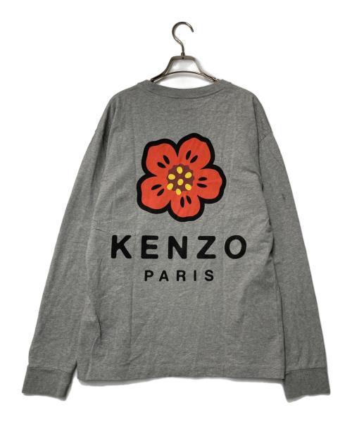 KENZO（ケンゾー）KENZO (ケンゾー) ロングスリーブカットソー グレー サイズ:Ｍの古着・服飾アイテム