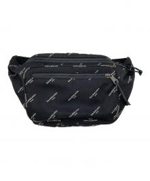 BALENCIAGA（バレンシアガ）の古着「エクスプローラーロゴ ボディバッグ」｜ブラック