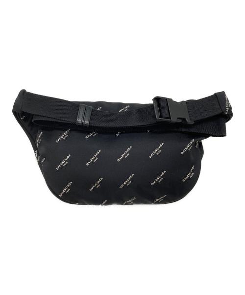 BALENCIAGA（バレンシアガ）BALENCIAGA (バレンシアガ) エクスプローラーロゴ ボディバッグ ブラックの古着・服飾アイテム