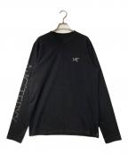 ARC'TERYXアークテリクス）の古着「Captive Arcword Long Sleeve Shirt」｜ブラック