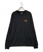 ARC'TERYXアークテリクス）の古着「Arc Multibird Logo Long Sleeve」｜ブラック