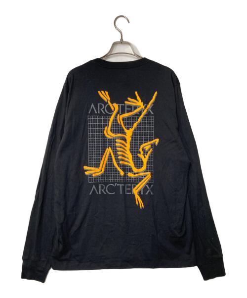 ARC'TERYX（アークテリクス）ARC'TERYX (アークテリクス) Arc Multibird Logo Long Sleeve ブラック サイズ:Ｍの古着・服飾アイテム