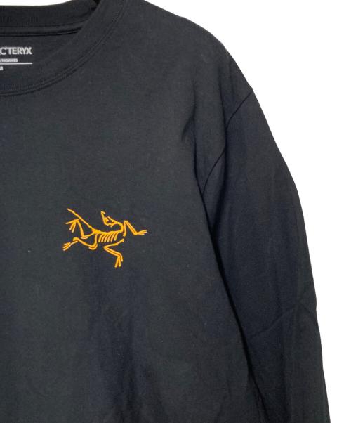ARC'TERYX（アークテリクス）ARC'TERYX (アークテリクス) Arc Multibird Logo Long Sleeve ブラック サイズ:Ｍの古着・服飾アイテム