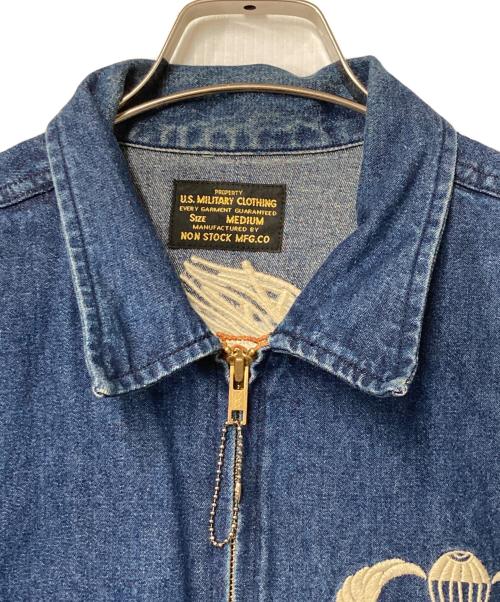 NON STOCK MFG（ノン ストック エムエフジー）NON STOCK MFG (ノン ストック エムエフジー) デニムジャケット インディゴ サイズ:Mの古着・服飾アイテム