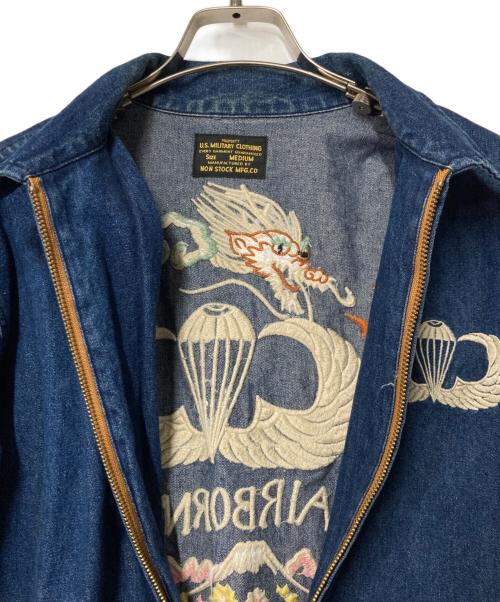 NON STOCK MFG（ノン ストック エムエフジー）NON STOCK MFG (ノン ストック エムエフジー) デニムジャケット インディゴ サイズ:Mの古着・服飾アイテム