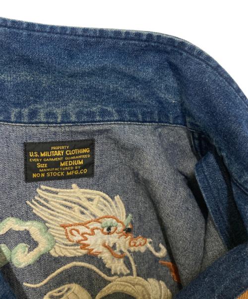 NON STOCK MFG（ノン ストック エムエフジー）NON STOCK MFG (ノン ストック エムエフジー) デニムジャケット インディゴ サイズ:Mの古着・服飾アイテム