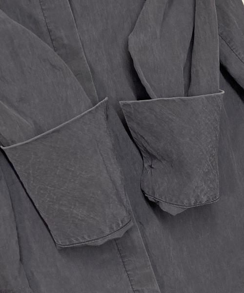 TODAYFUL（トゥデイフル）TODAYFUL (トゥデイフル) シルキーポケットシャツ グレー サイズ:Freeの古着・服飾アイテム