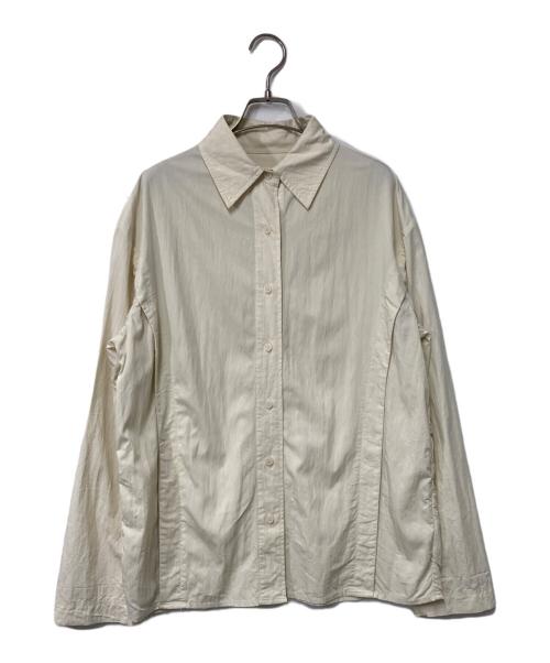 TODAYFUL（トゥデイフル）TODAYFUL (トゥデイフル) サイドタックシルキーシャツ イエロー サイズ:Freeの古着・服飾アイテム