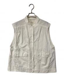 TODAYFUL（トゥデイフル）の古着「フラップポケットコットンベスト」｜アイボリー