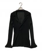 YOHJI YAMAMOTOヨウジヤマモト）の古着「プルオーバーブラウス」｜ブラック