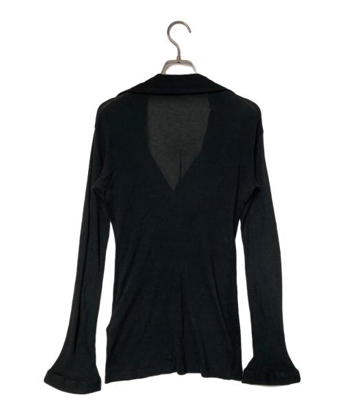 YOHJI YAMAMOTO（ヨウジヤマモト）YOHJI YAMAMOTO (ヨウジヤマモト) プルオーバーブラウス ブラック サイズ:2の古着・服飾アイテム