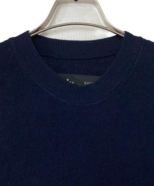 plyy by RAGNE KIKAS（プライ バイ ラグネ キカス）plyy by RAGNE KIKAS (プライ バイ ラグネ キカス) リネン混ニット ネイビー サイズ:2の古着・服飾アイテム