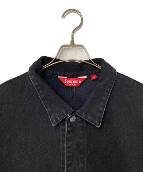 SUPREME（シュプリーム）SUPREME (シュプリーム) Denim Chore Trucker Jacket ブラック サイズ:XXLの古着・服飾アイテム
