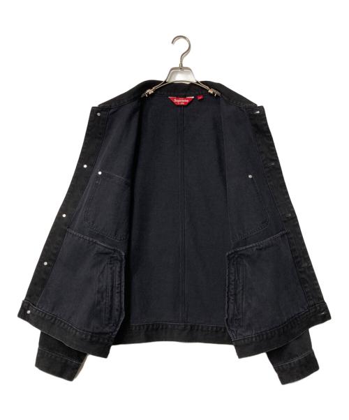 SUPREME（シュプリーム）SUPREME (シュプリーム) Denim Chore Trucker Jacket ブラック サイズ:XXLの古着・服飾アイテム