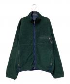 Patagoniaパタゴニア）の古着「グリセード リバーシブル フリースジャケット」｜ネイビー×グリーン