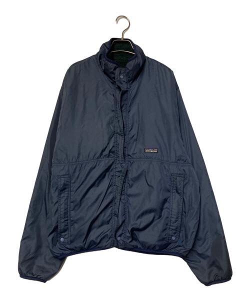 Patagonia（パタゴニア）Patagonia (パタゴニア) グリセード リバーシブル フリースジャケット ネイビー×グリーン サイズ:Lの古着・服飾アイテム