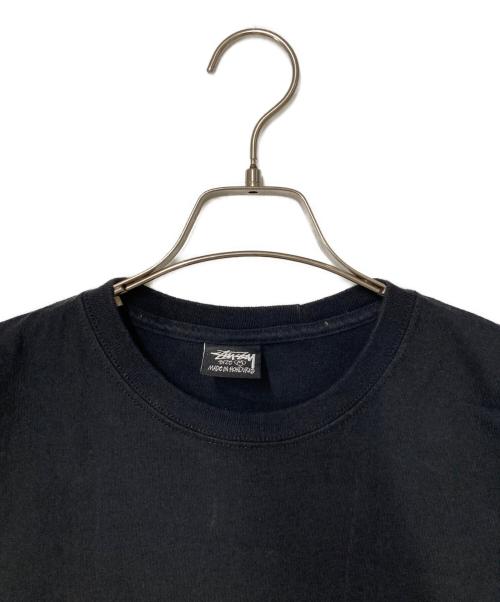 stussy（ステューシー）stussy (ステューシー) Wiki Tee ブラック サイズ:Mの古着・服飾アイテム