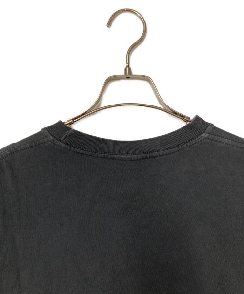 stussy（ステューシー）stussy (ステューシー) BIG BASIC PIGMENT DYED TEE ブラック サイズ:Ｍの古着・服飾アイテム