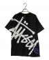 stussy（ステューシー）の古着「BIG BASIC PIGMENT DYED TEE」｜ブラック