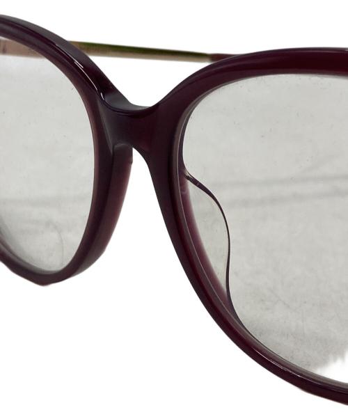 ALEXANDER McQUEEN（アレキサンダーマックイーン）ALEXANDER McQUEEN (アレキサンダーマックイーン) 眼鏡 パープル サイズ:52□17-145の古着・服飾アイテム