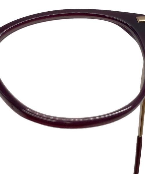 ALEXANDER McQUEEN（アレキサンダーマックイーン）ALEXANDER McQUEEN (アレキサンダーマックイーン) 眼鏡 パープル サイズ:52□17-145の古着・服飾アイテム