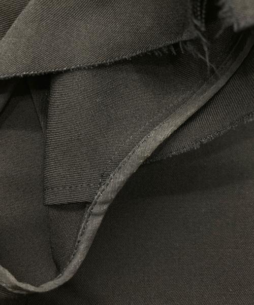 yohji yamamoto+noir（ヨウジヤマモトプリュスノアール）yohji yamamoto+noir (ヨウジヤマモトプリュスノアール) ウールロングジレ ブラック サイズ:1の古着・服飾アイテム