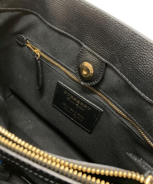 BURBERRY（バーバリー）BURBERRY (バーバリー) Banner Midium 2WAYバッグ ブラックの古着・服飾アイテム