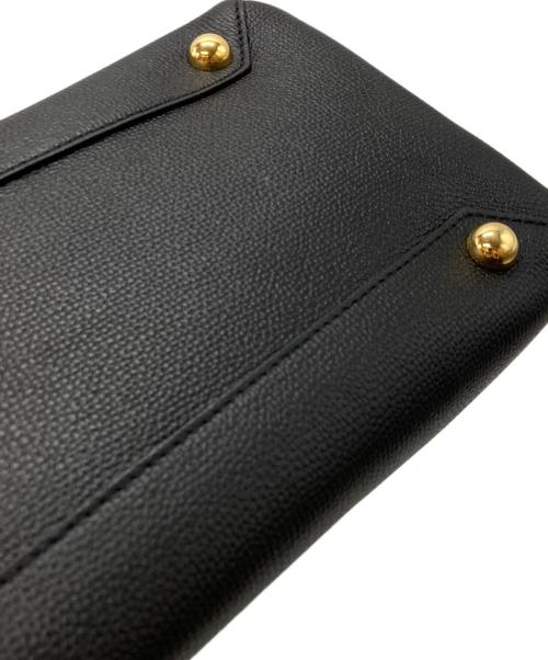 BURBERRY（バーバリー）BURBERRY (バーバリー) Banner Midium 2WAYバッグ ブラックの古着・服飾アイテム