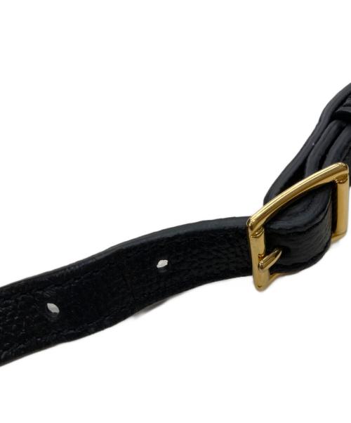 BURBERRY（バーバリー）BURBERRY (バーバリー) Banner Midium 2WAYバッグ ブラックの古着・服飾アイテム