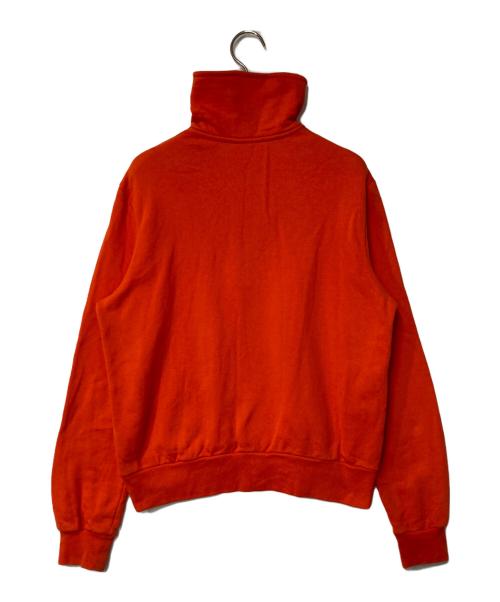 DRIES VAN NOTEN（ドリスヴァンノッテン）DRIES VAN NOTEN (ドリスヴァンノッテン) ハーフジップスウェット オレンジ サイズ:XSの古着・服飾アイテム