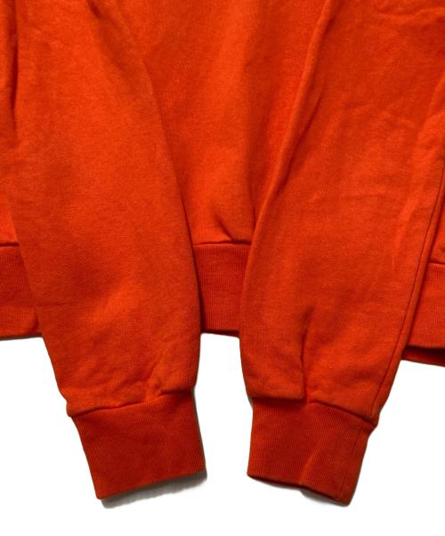 DRIES VAN NOTEN（ドリスヴァンノッテン）DRIES VAN NOTEN (ドリスヴァンノッテン) ハーフジップスウェット オレンジ サイズ:XSの古着・服飾アイテム