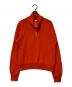 DRIES VAN NOTEN（ドリスヴァンノッテン）の古着「ハーフジップスウェット」｜オレンジ