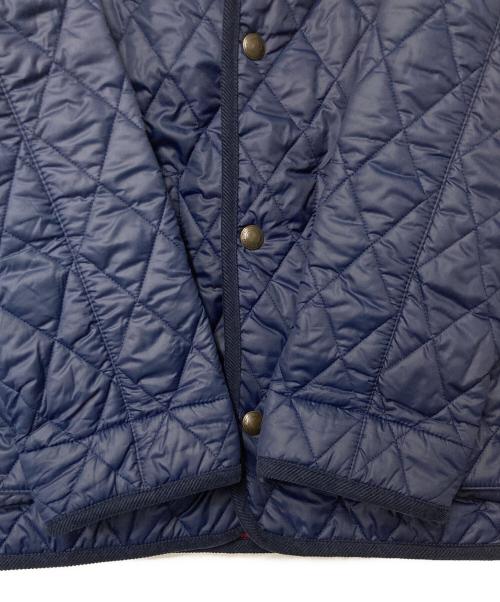 POLO RALPH LAUREN（ポロ・ラルフローレン）POLO RALPH LAUREN (ポロ・ラルフローレン) ポニー刺繍キルティングジャケット ネイビー サイズ:キッズ規格Lの古着・服飾アイテム