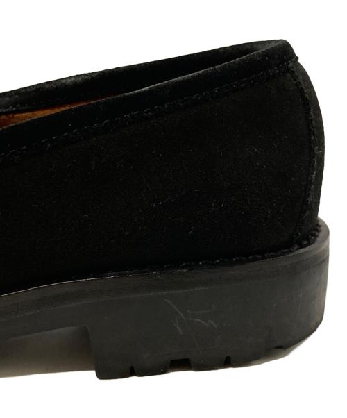 GUCCI（グッチ）GUCCI (グッチ) スエードビットローファー ブラック サイズ:7の古着・服飾アイテム